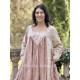 robe PASSION coton Liberty beige rosé et Liberty vieux rose Les Ours - 1