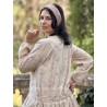 robe AIRELLE coton Liberty beige rosé Les Ours - 12