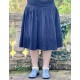 skirt 22210 JACKIE Black greig cotton Ewa i Walla - 9