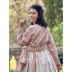 robe PASSION coton Liberty vieux rose et Liberty beige rosé Les Ours - 22