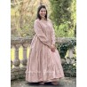 dress SAMAYA Vintage pink waffle cotton Les Ours - 7