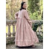 dress SAMAYA Vintage pink waffle cotton Les Ours - 8