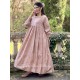 dress SAMAYA Vintage pink liberty cotton Les Ours - 9