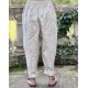 pantalon GASTON popeline de coton Liberty beige rosé Les Ours - 1