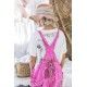 overalls Lil Friends in Roza Magnolia Pearl - 17