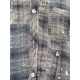 chemise EF Kelly Western in Madras Henry