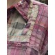 shirt Kelly Western in Madras Pink Magnolia Pearl - 23