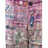 short Miner in Madras Pink Magnolia Pearl - 19