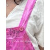 salopette Lil Friends in Roza Magnolia Pearl - 25
