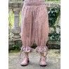 panty / pants ROBERT Vintage pink liberty cotton voile Les Ours - 6