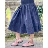 skirt 22210 JACKIE Black greig cotton Ewa i Walla - 2