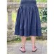 skirt 22210 JACKIE Black greig cotton Ewa i Walla - 3