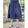 skirt 22210 JACKIE Black greig cotton Ewa i Walla - 1