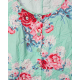 top 33370 LIVIA coton Fleurs turquoise Ewa i Walla - 22