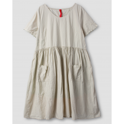 dress 55839 VEGA Soft mint cotton Ewa i Walla - 1