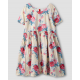 robe 55859 ALISON coton Fleurs vanille Ewa i Walla - 12