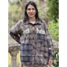 chemise EF Kelly Western in Madras Henry