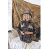chemise EF Kelly Western in Madras Henry