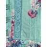 tunic 44953 AGDA Turquoise flower cotton Ewa i Walla - 17