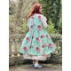 robe 55849 BARBRO coton Fleurs turquoise Ewa i Walla - 13