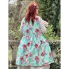 robe 55849 BARBRO coton Fleurs turquoise Ewa i Walla - 14