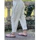 capri / cropped pants 11398 ASTA Soft mint cotton Ewa i Walla - 3