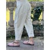 capri / cropped pants 11398 ASTA Soft mint cotton Ewa i Walla - 3