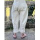 capri / cropped pants 11398 ASTA Soft mint cotton Ewa i Walla - 4