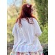 long sleeves T-shirt 44975 ELSA Pink striped jersey Ewa i Walla - 2