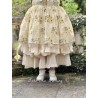 skirt 22224 TURID Flower print organdie Ewa i Walla - 12