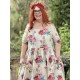 robe 55859 ALISON coton Fleurs vanille Ewa i Walla - 3