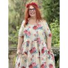 robe 55859 ALISON coton Fleurs vanille Ewa i Walla - 3