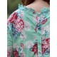 robe 55848 EIVOR coton Fleurs turquoise Ewa i Walla - 17