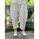capri / cropped pants 11398 ASTA Soft mint cotton Ewa i Walla - 8