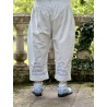 capri / cropped pants 11398 ASTA Ice blue cotton Ewa i Walla - 8