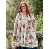 tunic 44953 AGDA Vanilla flower cotton Ewa i Walla - 1