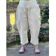 capri / cropped pants 11398 ASTA Vanilla cotton Ewa i Walla - 1