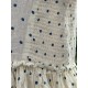 robe 55835 JENNIFER voile de coton Petits pois bleus Ewa i Walla - 18