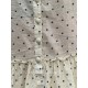 robe 55835 JENNIFER voile de coton Petits pois bleus Ewa i Walla - 21