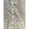 dress 55835 JENNIFER Blue polka dots cotton voile Ewa i Walla - 21