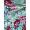 top 33370 LIVIA Turquoise flower cotton Ewa i Walla - 28