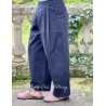 pants 11396 AMINA Black greig cotton Ewa i Walla - 2