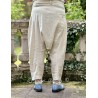 pantalon sarouel 11409 MAJVI lin Bone white Ewa i Walla - 3