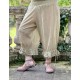 panty / pants ROBERT Almond cotton voile Les Ours - 1