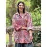 shirt Boyfriend in Indian Paint Brush Magnolia Pearl - 9