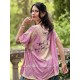 T-shirt Heart Of Mother Earth in Purple Haze Magnolia Pearl - 10
