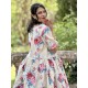 dress 55859 ALISON Vanilla flower cotton Ewa i Walla - 11