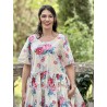 robe 55859 ALISON coton Fleurs vanille Ewa i Walla - 11