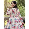 dress 55848 EIVOR Vanilla flower cotton Ewa i Walla - 7