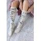 chaussettes Floral Amor in Bubbles Magnolia Pearl - 2